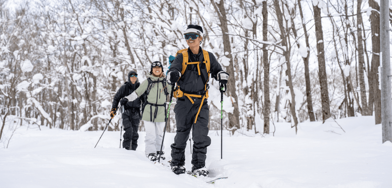 Snowshoeing
